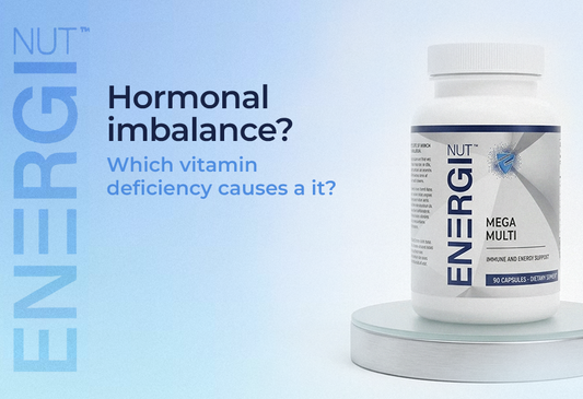 Which vitamin deficiency causes a hormonal imbalance?