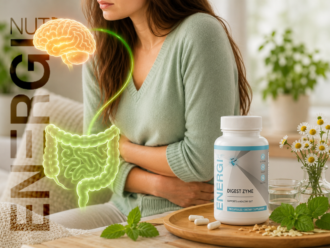Your Gut Is Talking to Your Brain: Here's Why You're Anxious, Bloated, and Exhausted at the Same Time