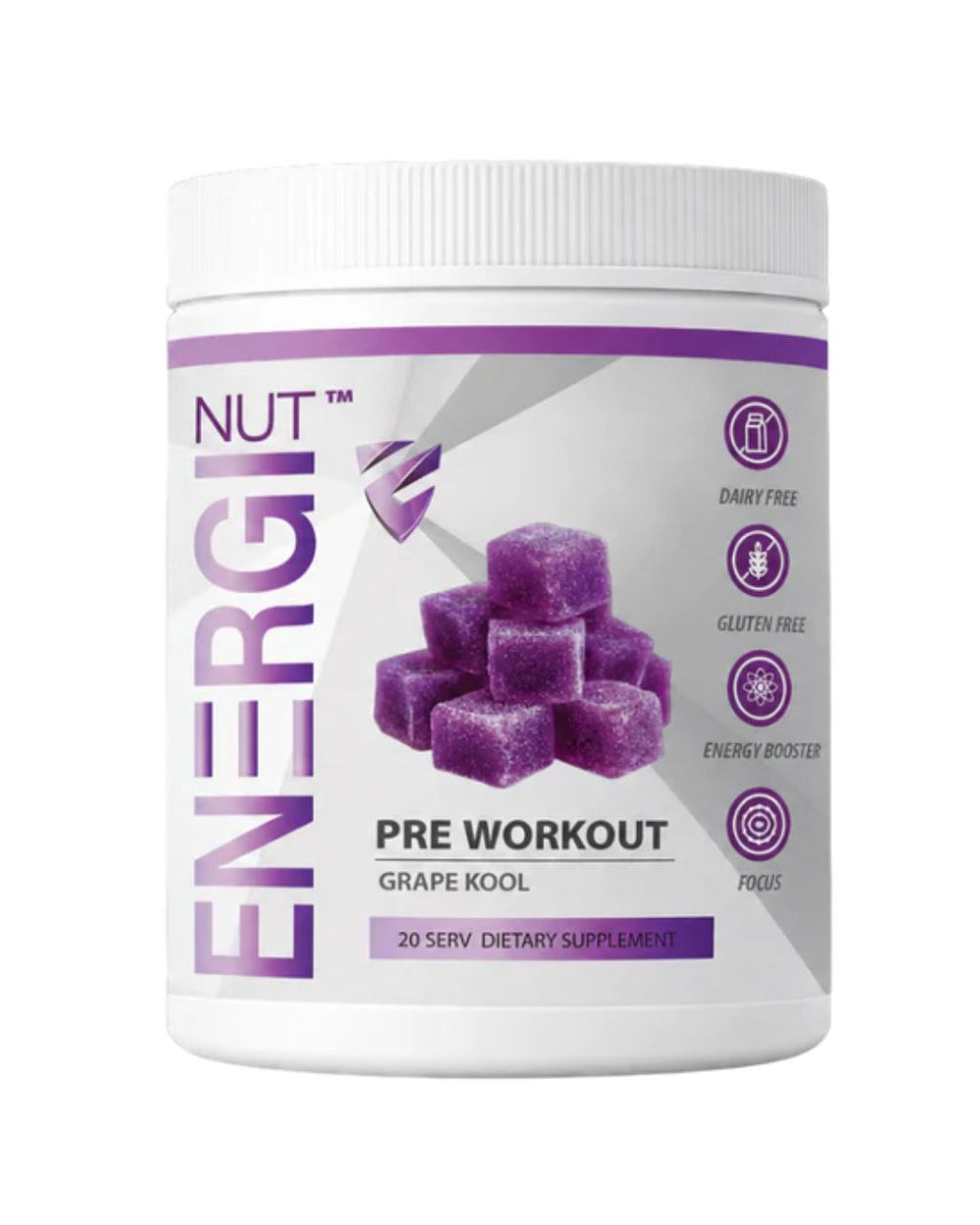Pre Workout Grape Kool Supplement (20 Sv)