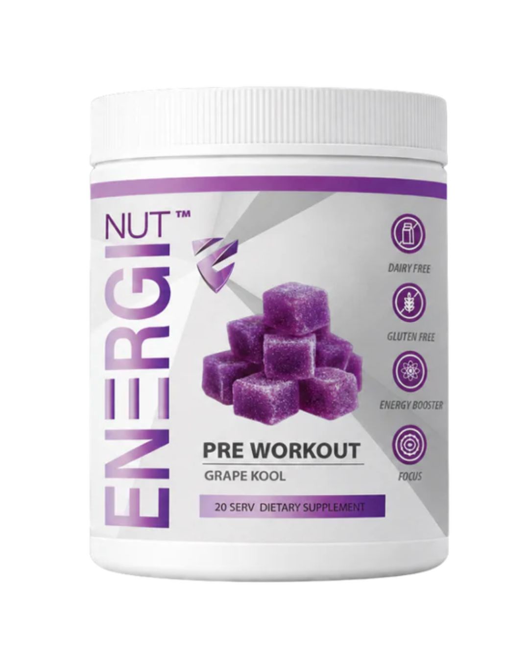 Pre Workout Grape Kool Supplement (20 Sv)