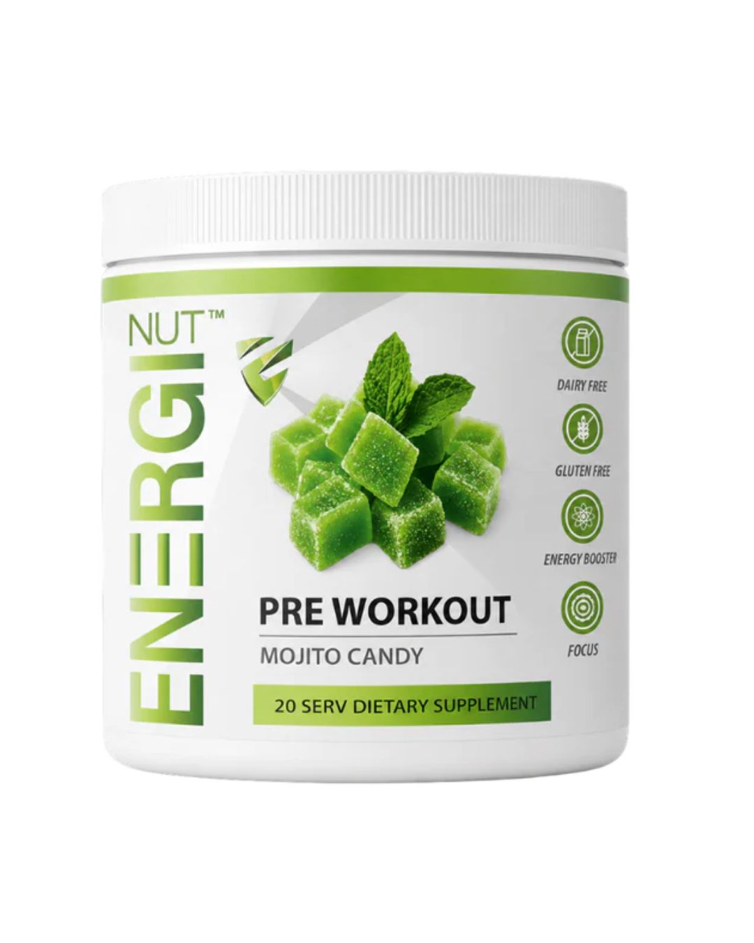 Pre Workout Mojito Candy Supplement (20 Sv)
