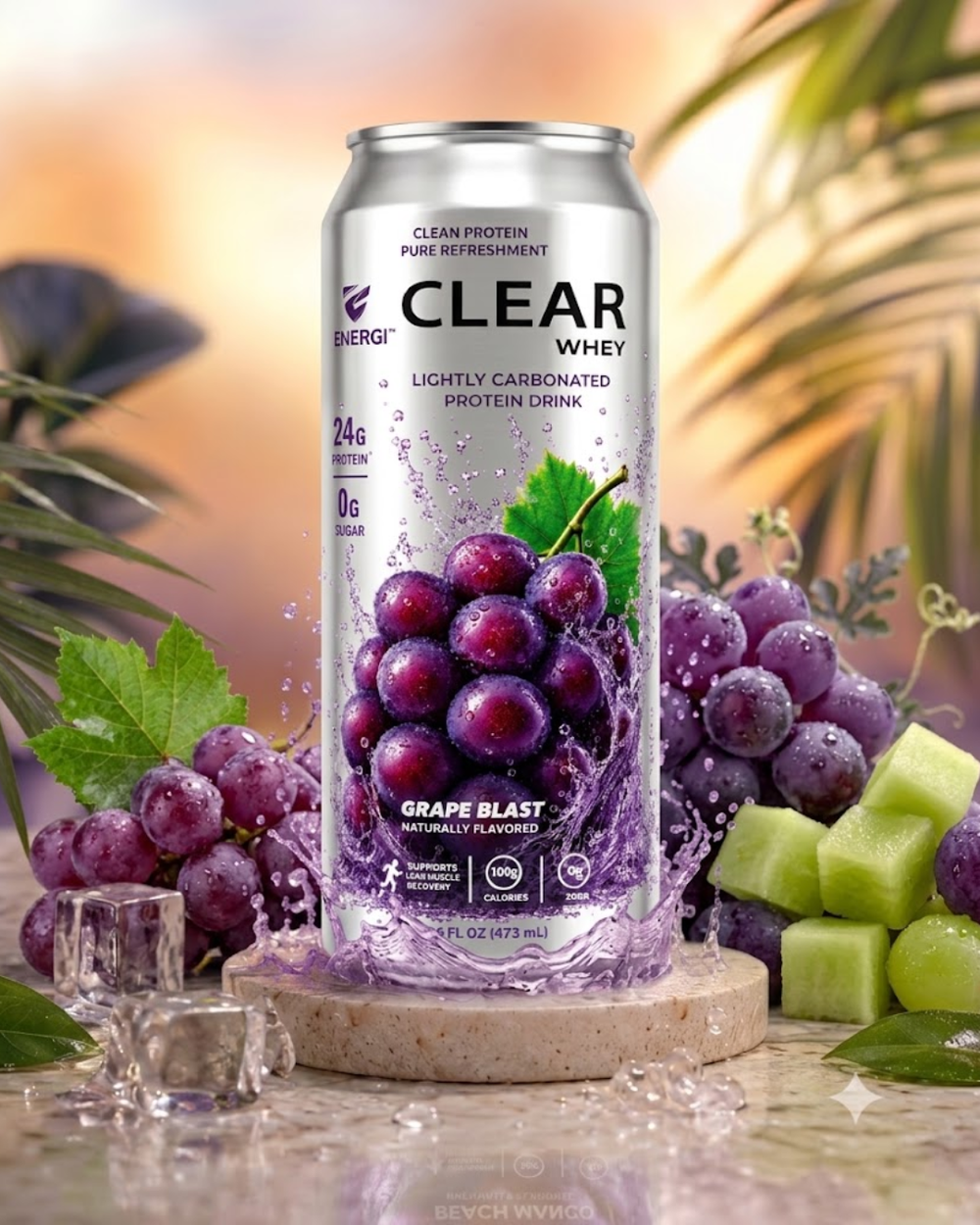 Clear Whey Protein | Grape Blast