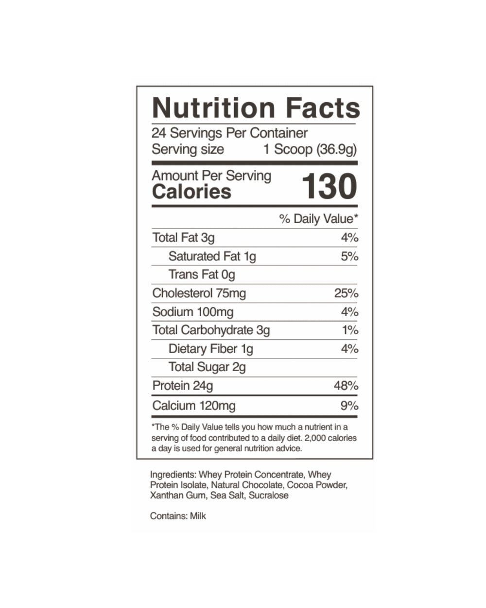 Chocolate Whey Protein