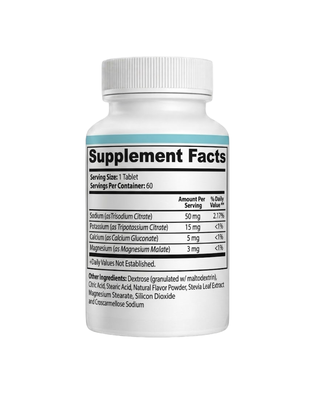 CHEWABLE ELECTROLYTE TABLETS (60 Tablets)