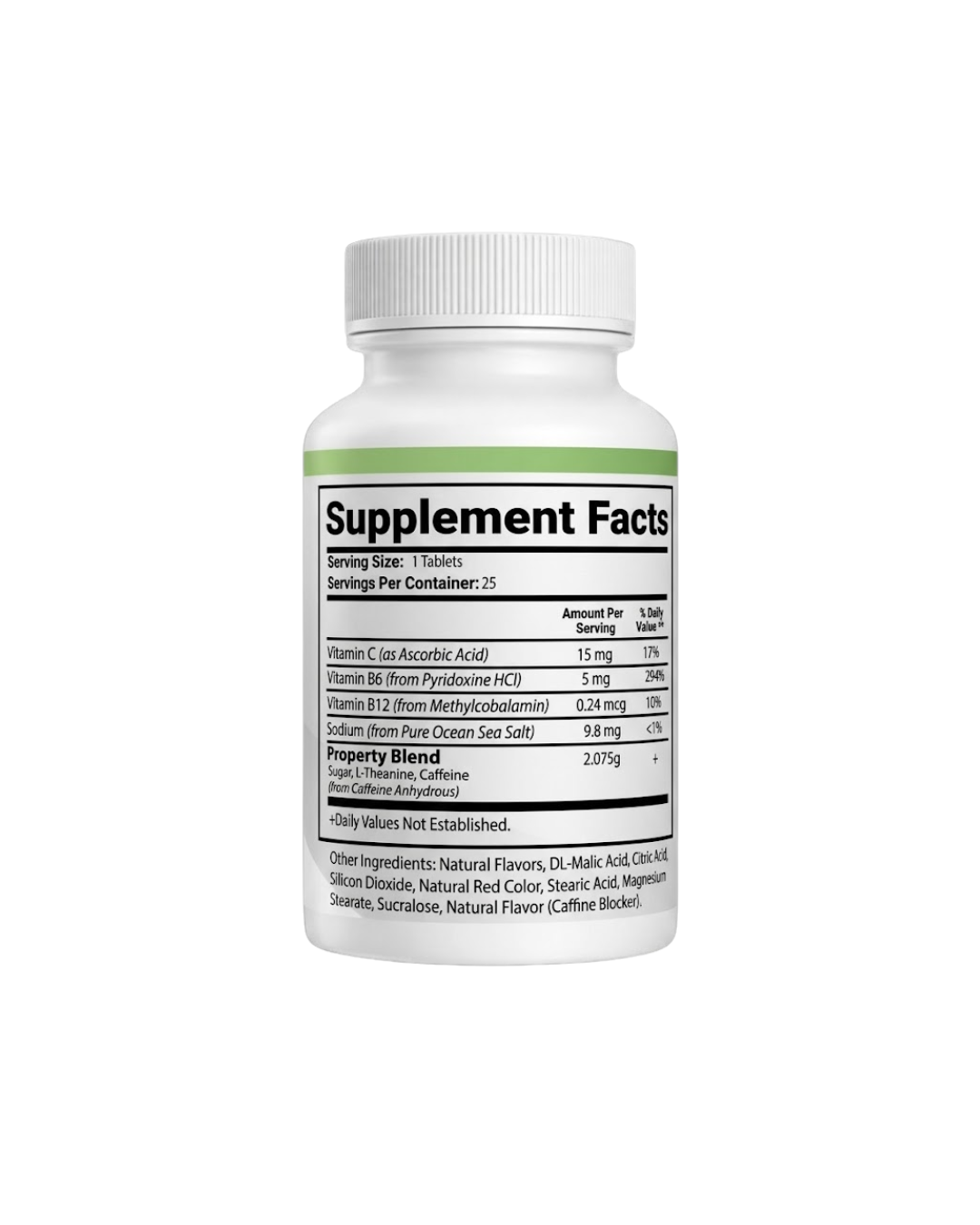 CHEWABLE ENERGY TABLETS (25 Tablets)