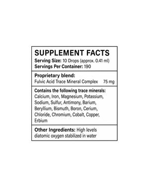 LIQUID OXYGEN + TRACE MINERALS (4 oz)