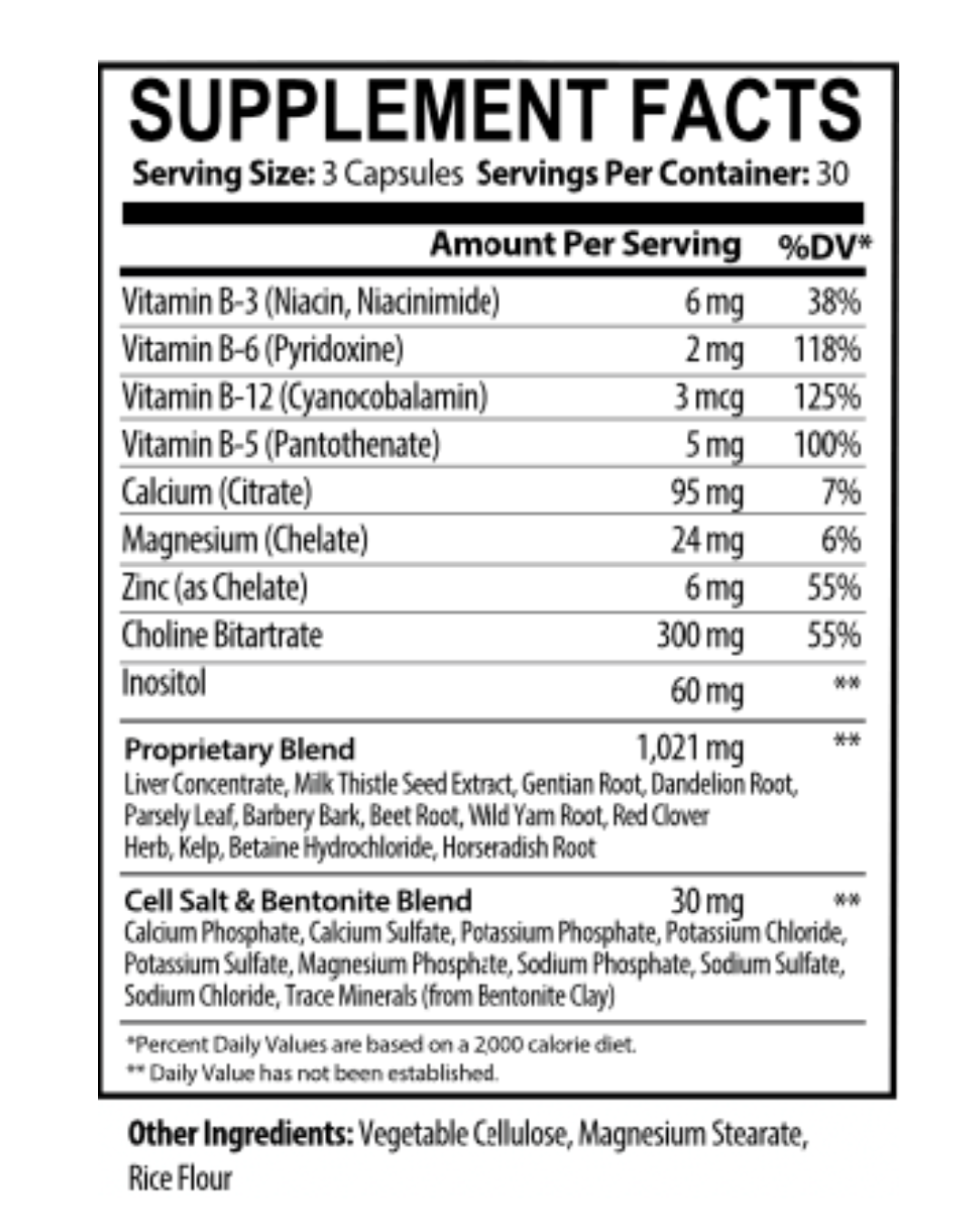 Liver blend