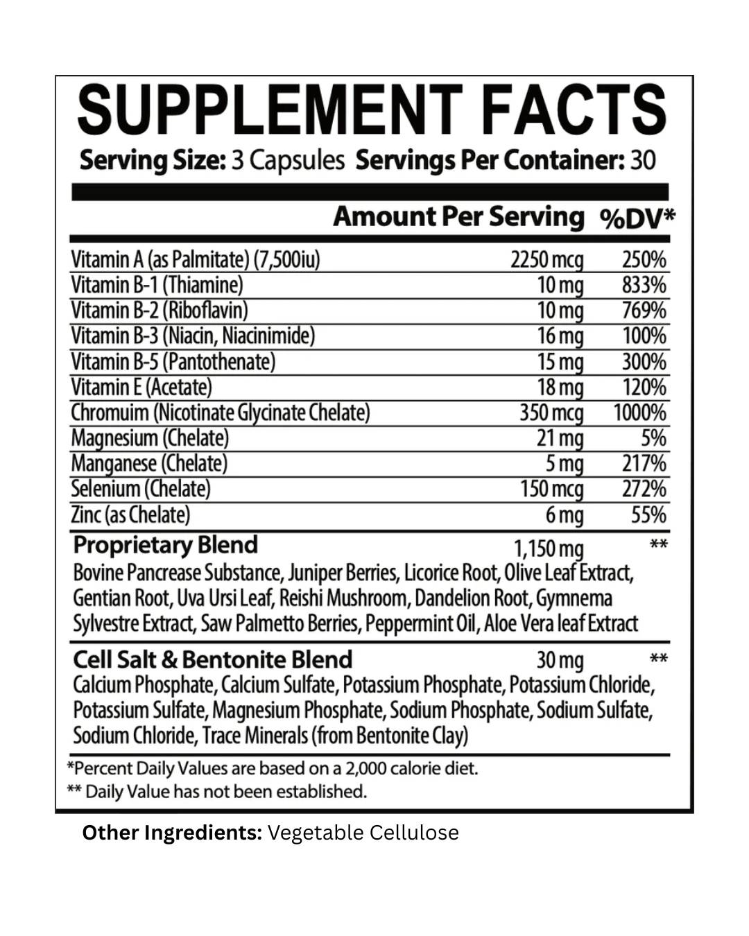 Pancreas Blend