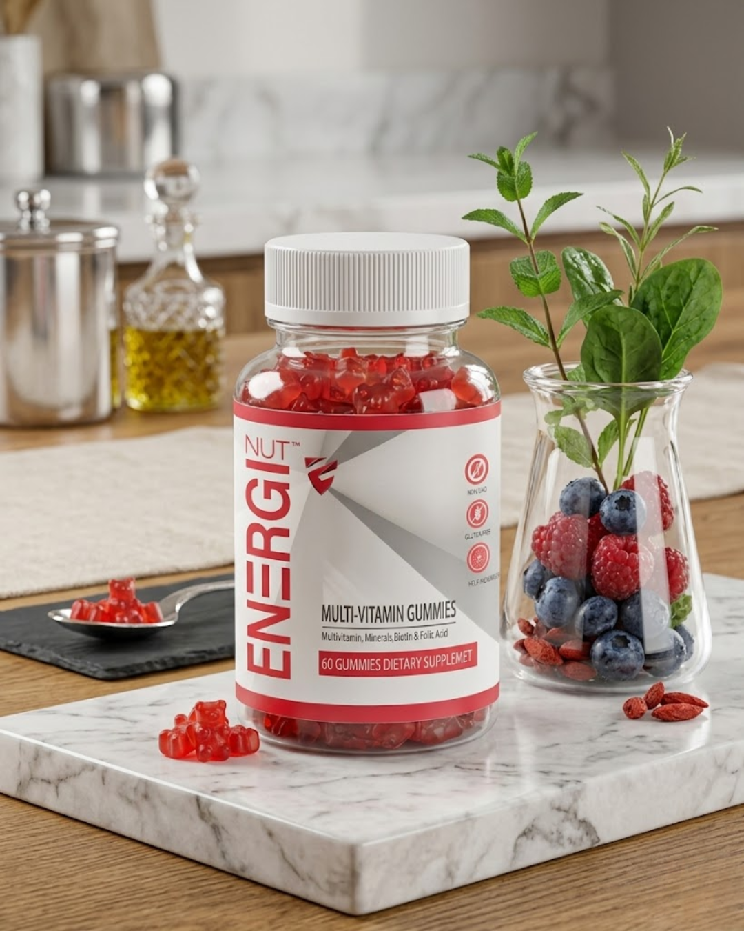 Multivitamin Support Supplement (60 Gummies)