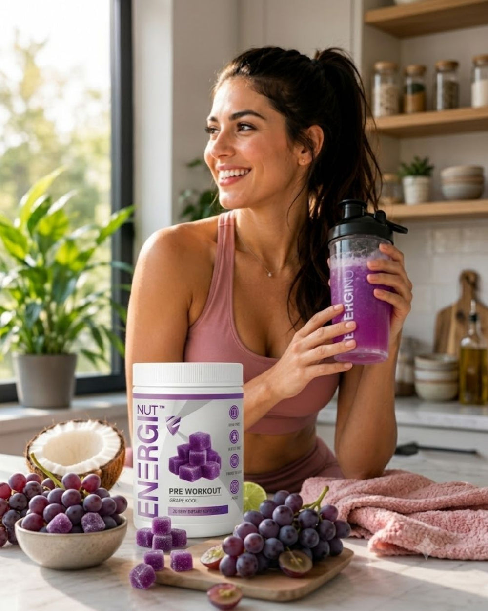 Pre Workout Grape Kool Supplement (20 Sv)