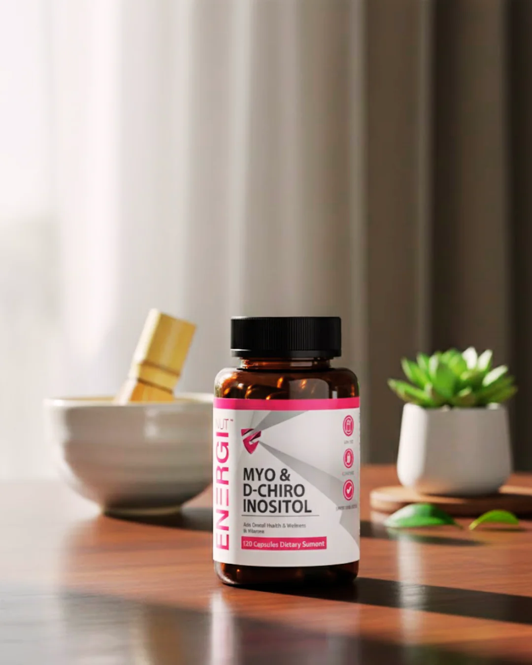 MYO D-CHIRO INOSITOL (120 Capsules)