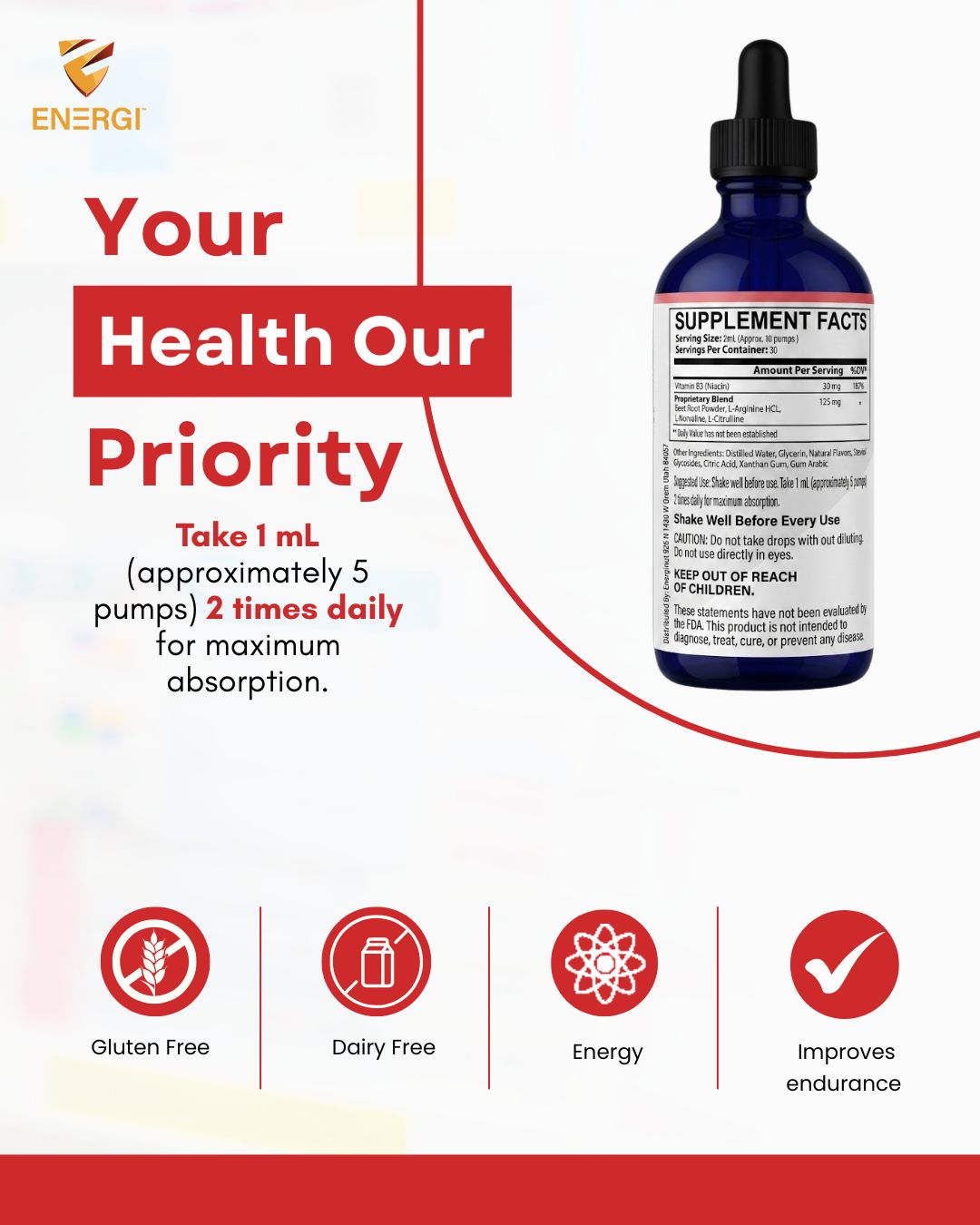 LIQUID NANO NITRIC OXIDE (2oz)