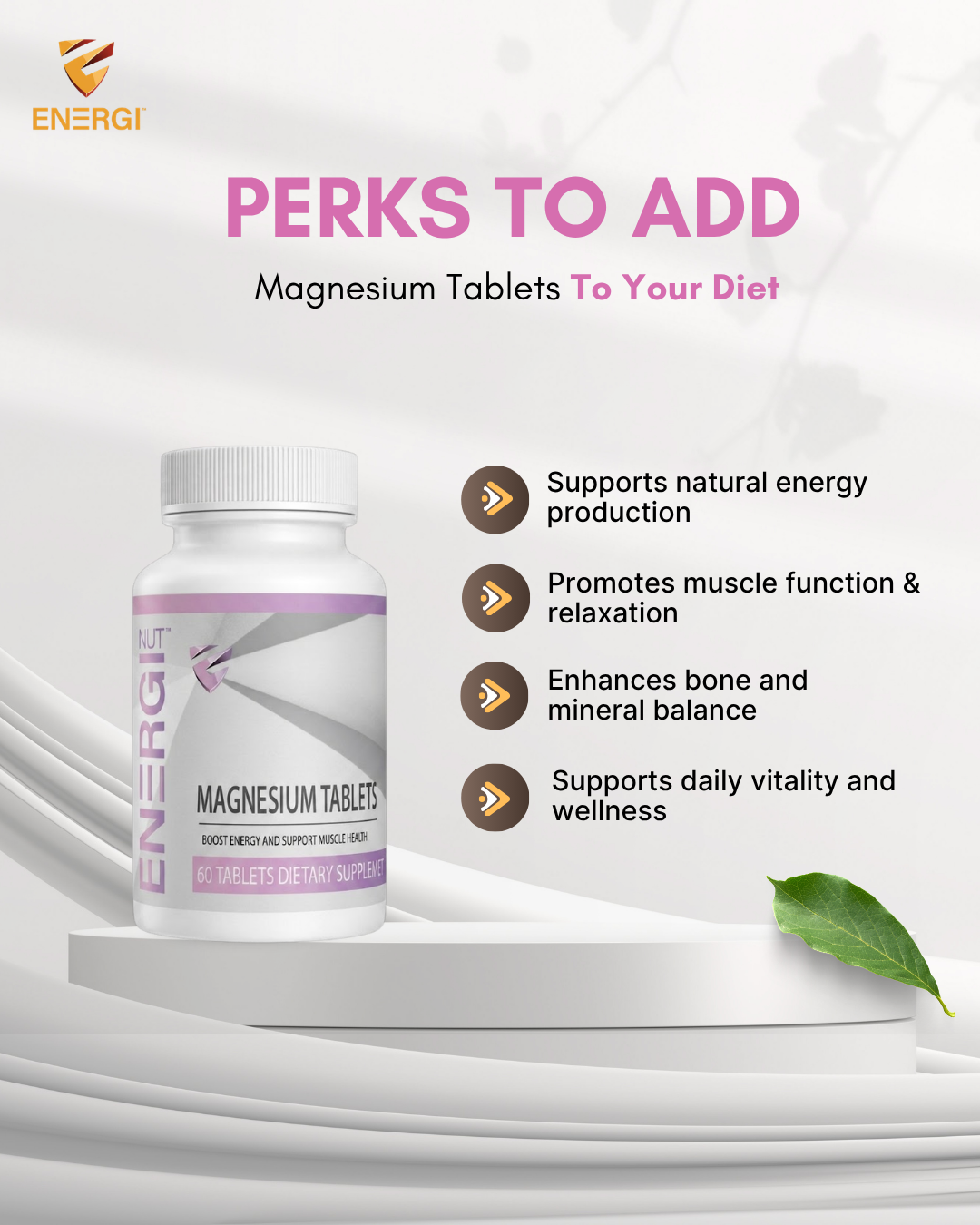 MAGNESIUM TABLETS (100 Tablets)