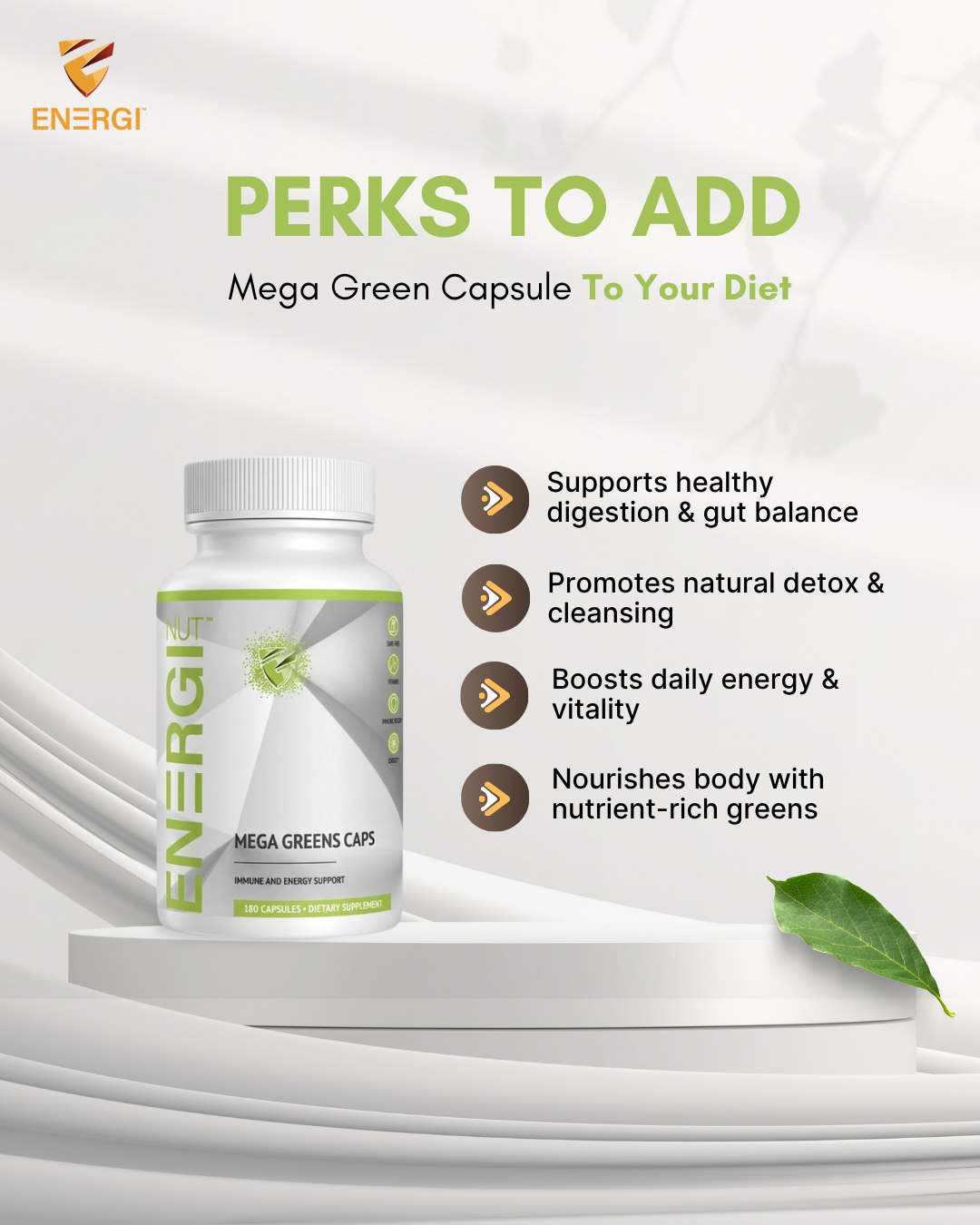 Mega Green Caps