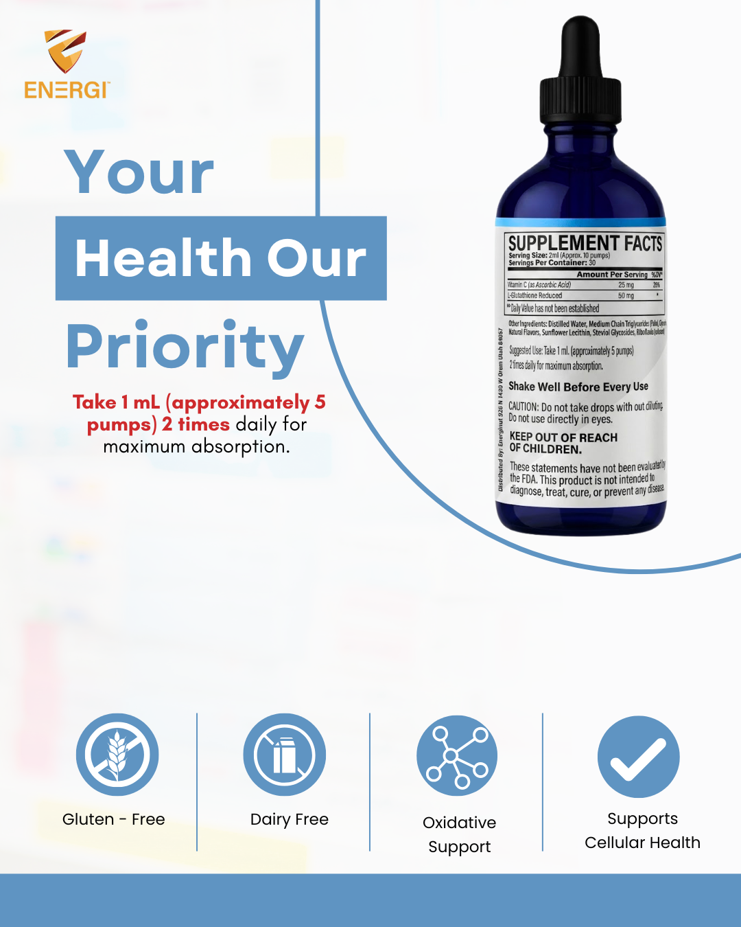 LIQUID NANO GLUTATHIONE  (2oz)