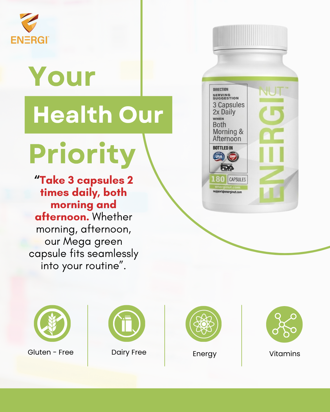 Mega Green Caps