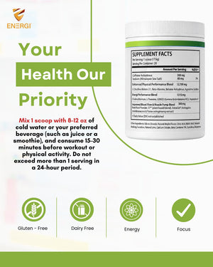 Pre Workout Mojito Candy Supplement (20 Sv)