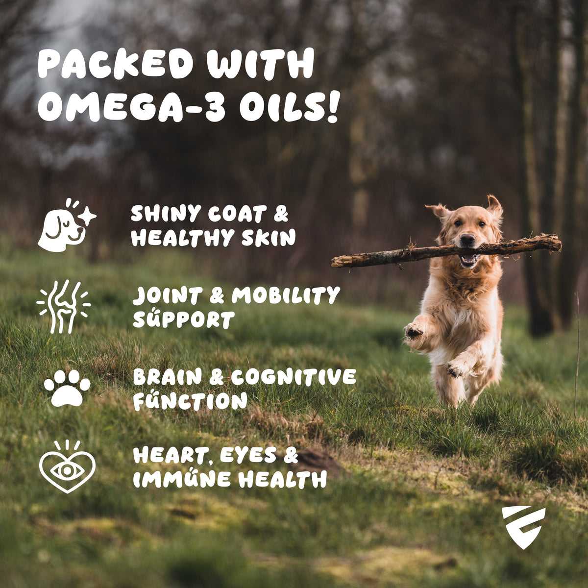 Peppy Pup Omega-3 KD Oil Capsules for Pets (60 SOFT GELS)