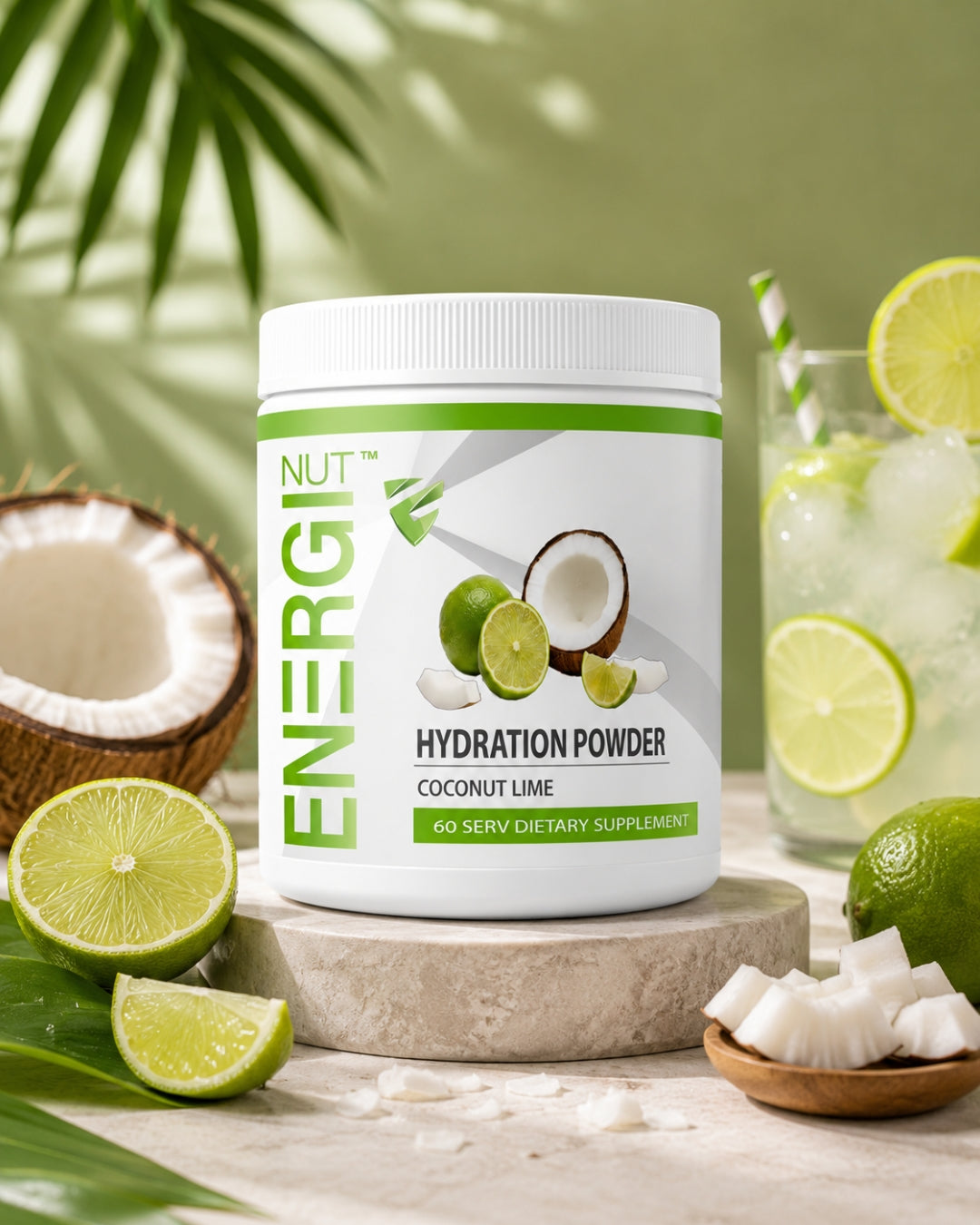 Hydration Powder Coconut Lime (60 SV)