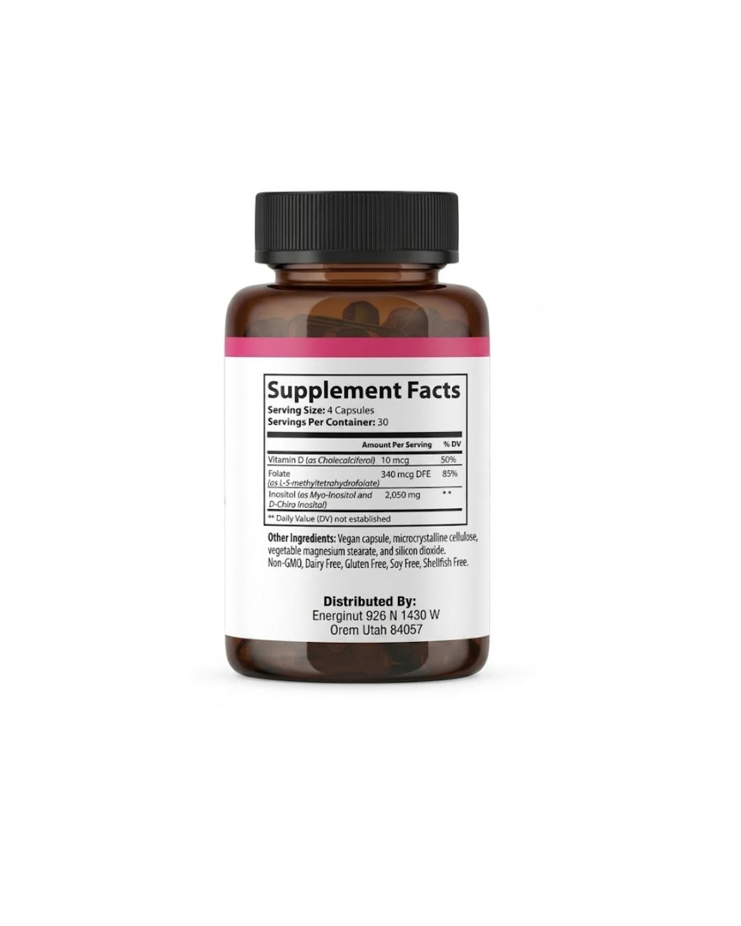 MYO D-CHIRO INOSITOL (120 Capsules)