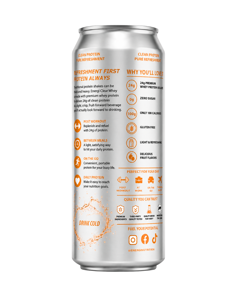 Clear Whey Protein | Peach Mango