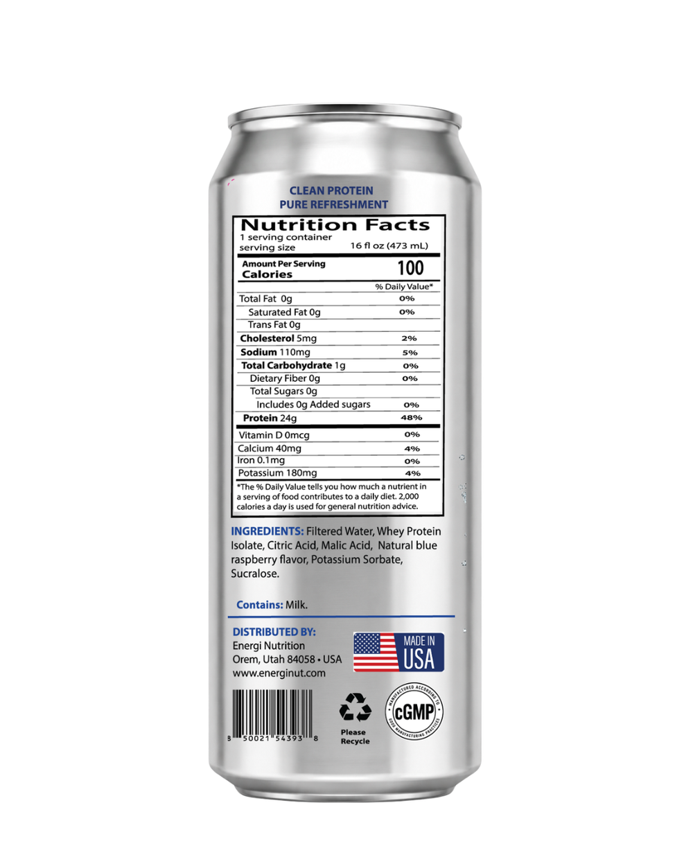 Clear Whey Protein | Blue Raspberry