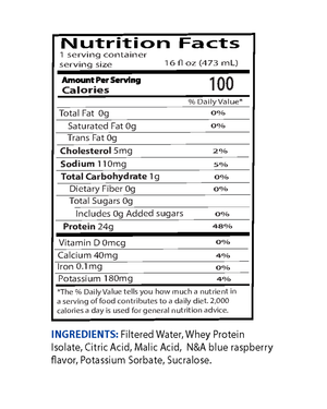 Clear Whey Protein | Blue Raspberry
