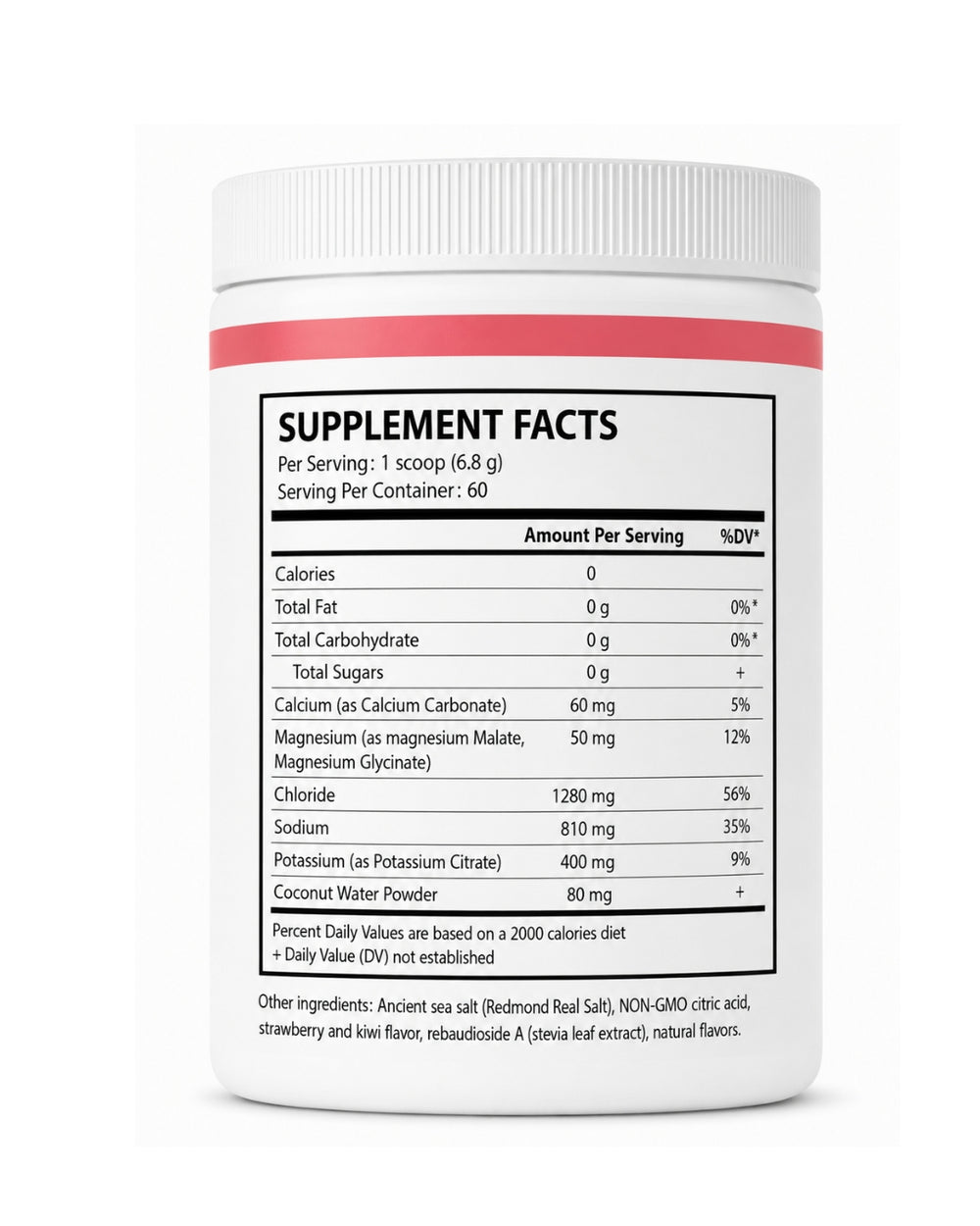 Hydration Powder Strawberry Kiwi (60 SV)