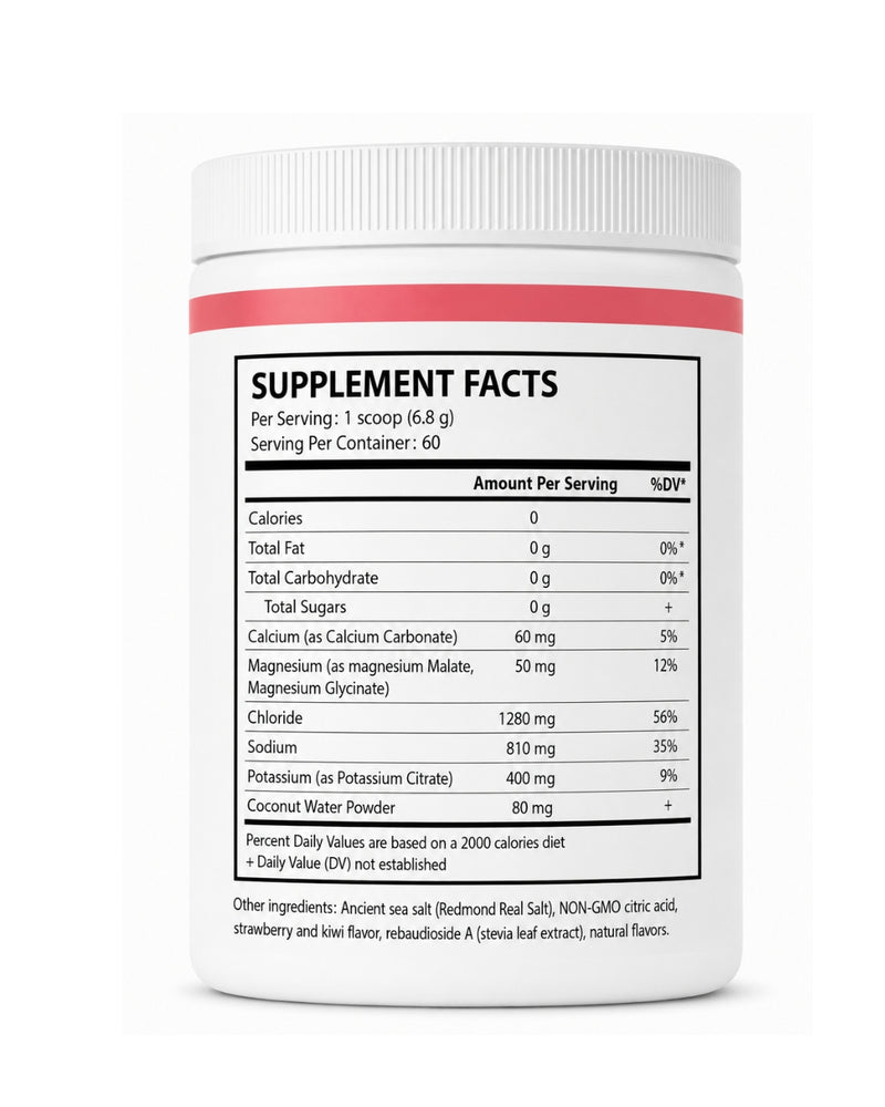 Hydration Powder Strawberry Kiwi (60 SV)