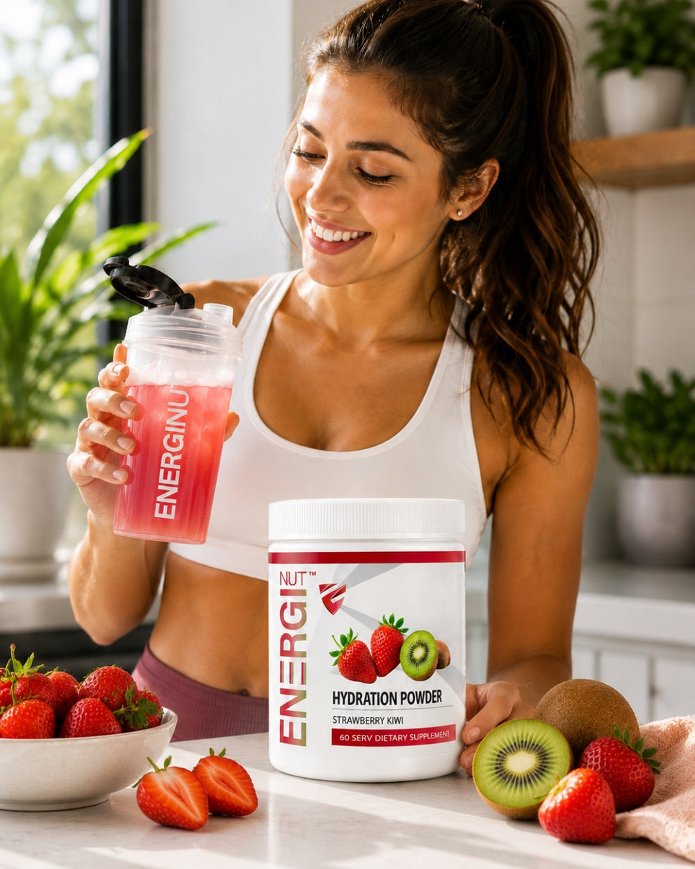 Hydration Powder Strawberry Kiwi (60 SV)