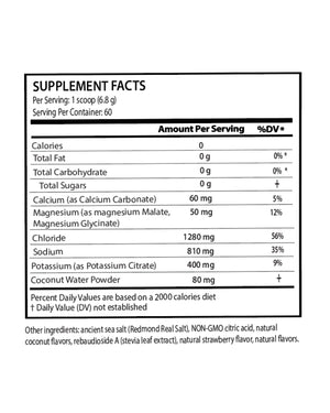 Hydration Powder Strawberry Coconut (60 SV)