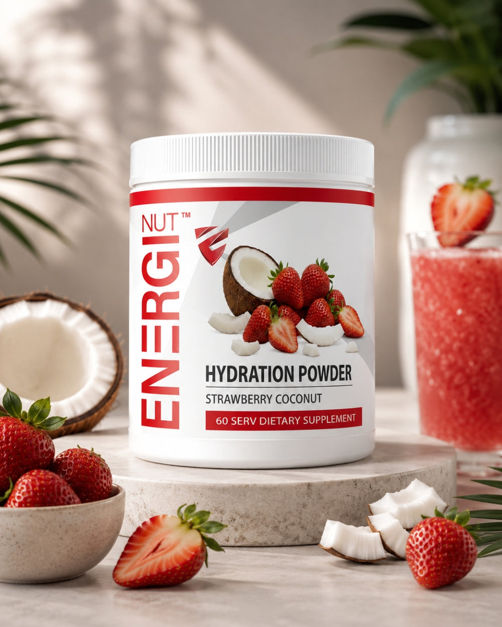 Hydration Powder Strawberry Coconut (60 SV)