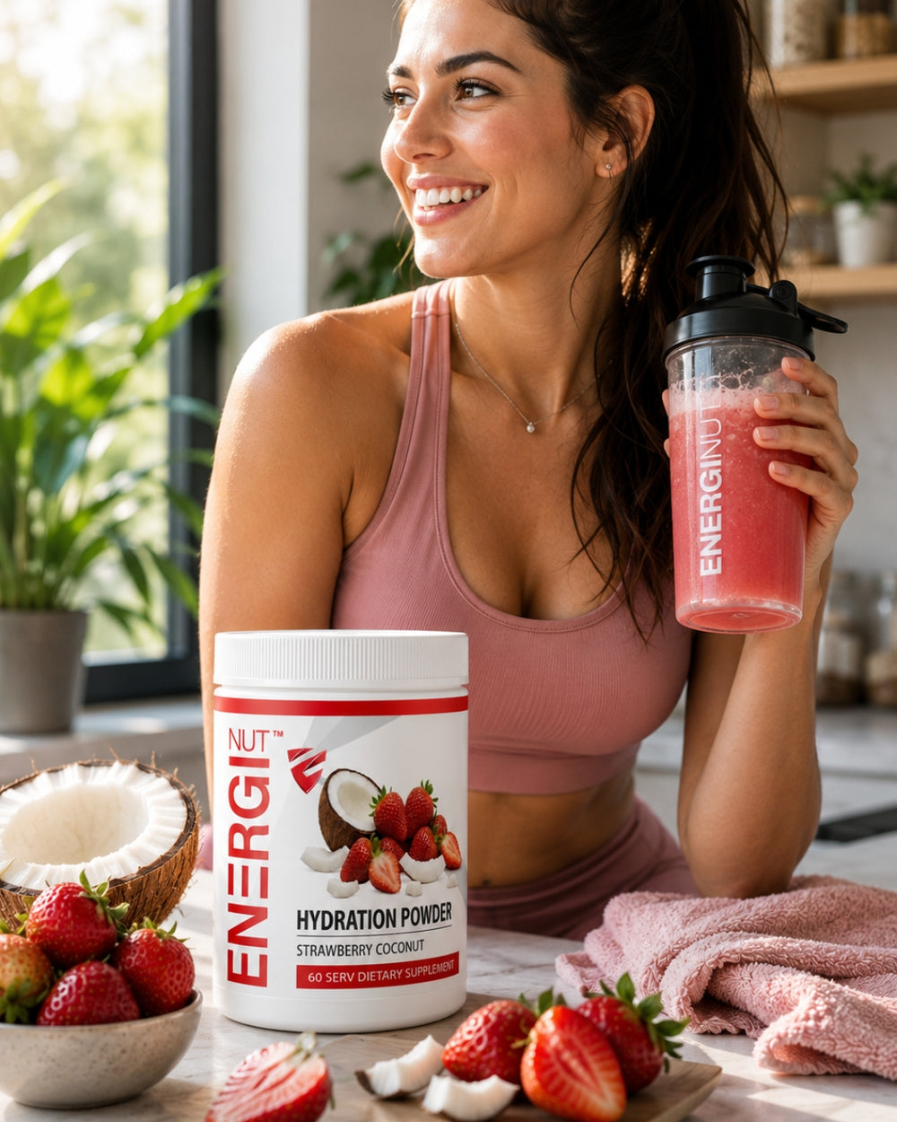 Hydration Powder Strawberry Coconut (60 SV)
