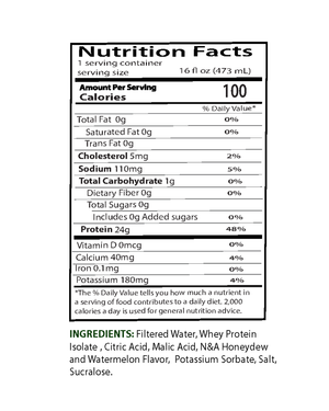 Clear Whey Protein | Honeydew Watermelon