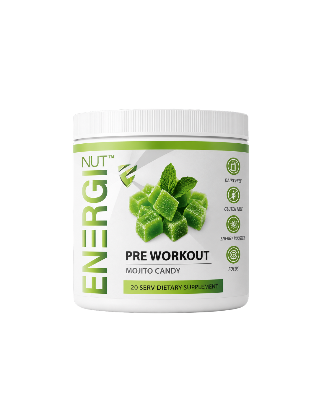 Pre Workout Mojito Candy Supplement (20 Sv)