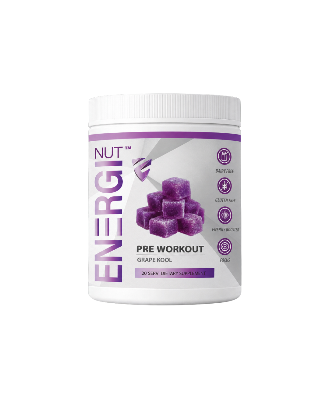 Pre Workout Grape Kool Supplement (20 Sv)