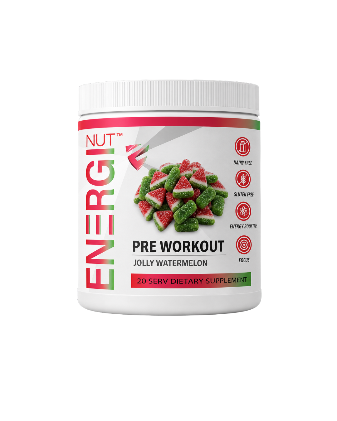 Pre Workout Jolly Watermelon Supplement (20 Sv)