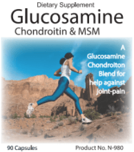 Glucosamine Chondroiton w/MSM - Energi Nutrition