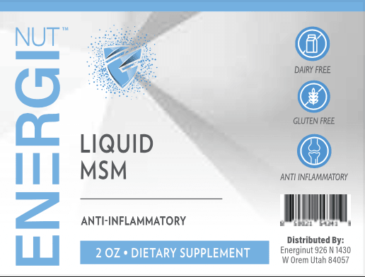 Liquid MSM - Energi Nutrition